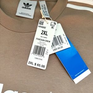 NEW WITH TAGS ADIDAS SWEATSHIRT CREWNECK